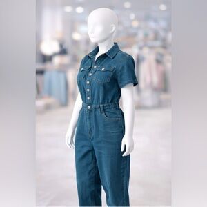 New with tags Mumu Jean Jumpsuit